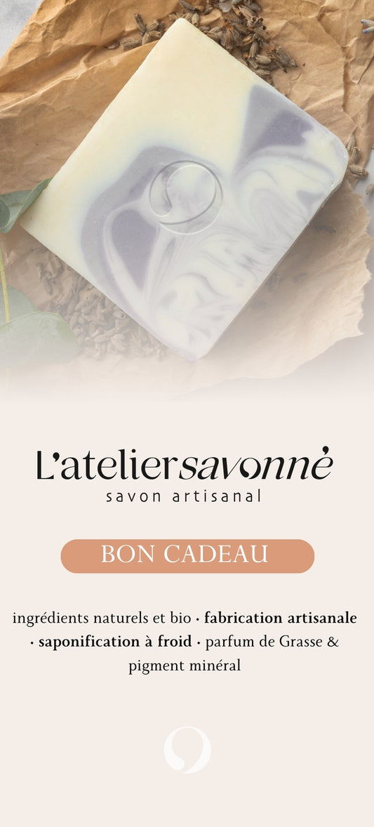 Carte cadeau L'atelier Savonné