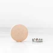 Porte-savon aimanté en bois