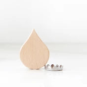 Porte-savon aimanté en bois