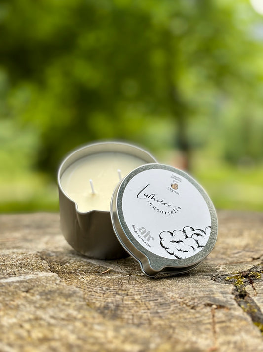 Bougie de massage "Lumière sensorielle" - AIR