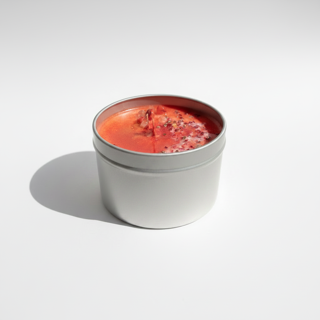 Bougie Quartz FEU - packshot sans étiquette