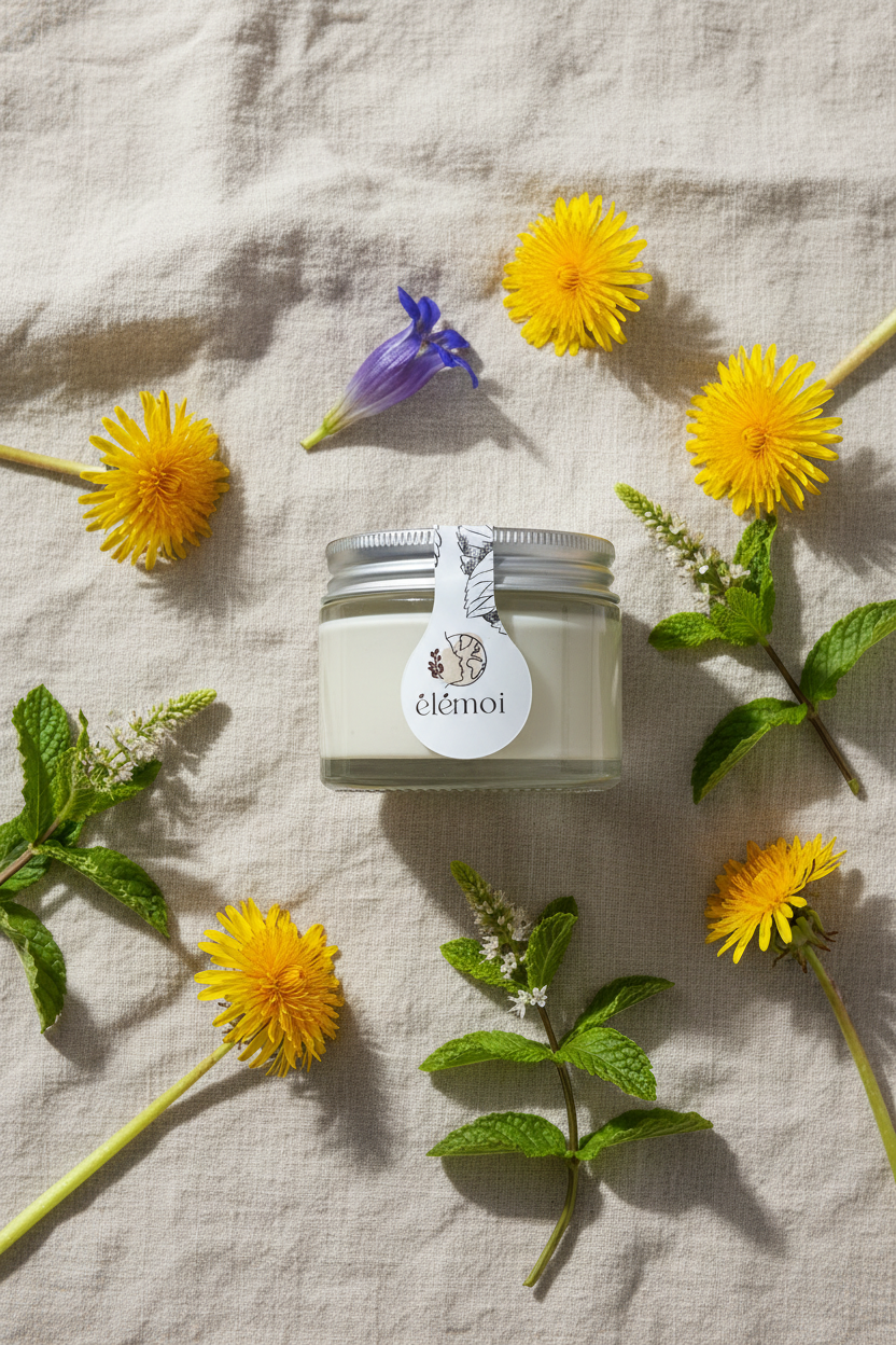 Masque Crème - Ingrédients Lin